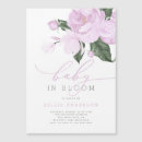 Search for lilac baby shower invitations Baby in bloom