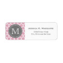 Search for quatrefoil pattern return address labels White