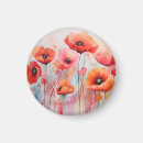 Search for poppy magnets Red poppies