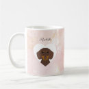 Search for valentine dachshund mugs Pink