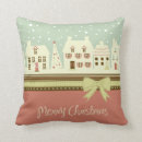 Search for christmas village pillows Vintage