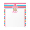 Search for cupcake notepads Pink
