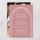 Search for modern rose gold wedding invitations Trendy