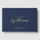 Search for navy blue wedding guest books Trendy