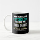 Recherche de psychologue drôle tasses Psychologie