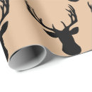 Search for deer head wrapping paper Stag