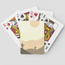 Search for cactus playing cards Desert landscape