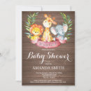 Search for jungle animal invitations Cute
