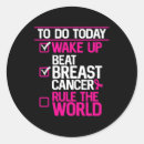 Search for beat breast cancer stickers Pink