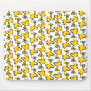 Search for yellow pattern mousepads Snoopy