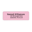 Search for thank you pink return address labels Birthday