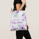 Search for baby shower favor tote bags Floral