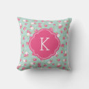 Search for mint and pink pillows Chic