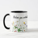 Search for flower border mugs White