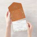 Search for terra cotta wedding invitations Floral