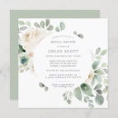 Search for square bridal shower invitations Rustic
