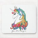 Search for rainbow unicorn mousepads Back to school