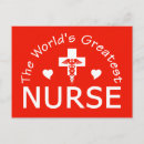 Recherche de soignant cartes postales Nurse