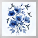Search for hummingbird art Blue