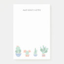 Recherche de succulent post its Illustration