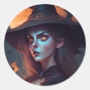 Search for halloween background stickers Witch