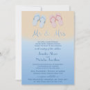 Search for flip flop wedding invitations Sea