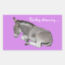 Search for cute donkey stickers Grey