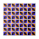 Search for blue floral pattern tiles Orange and blue