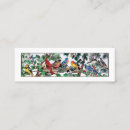 Recherche de oiseaux colorés cartes visite Boutique