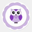 Search for purple owl stickers Cute