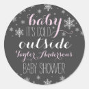 Search for winter wonderland stickers Baby shower