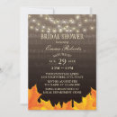 Search for music bridal shower invitations Leaves