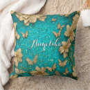 Search for teal gold pillows Sparkle