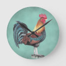 Recherche de coq noir horloges Oiseau