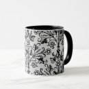 Search for grey damask mugs Floral
