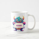 Recherche de monstre drôle tasses Enfants