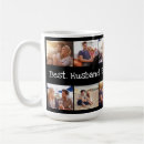 Search for best hubby ever mugs Black and white