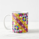 Recherche de rouge bleu jaune tasses Multicolore