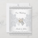 Search for pearl white wedding invitations Jewel