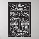 Search for black and white fish art Rustic
