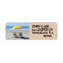 Search for beach chairs return address labels Ocean