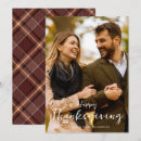 Search for modern thanksgiving cards Tartan