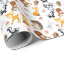 Search for skunk wrapping paper Fox