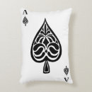 Search for ace pillows Ace of spades