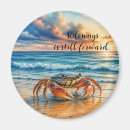 Recherche de crabe magnets Aquarelle