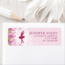 Search for pink purple floral return address labels Cute