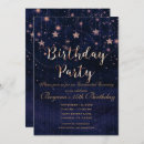 Search for starry night birthday invitations Celestial