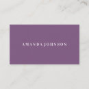 Search for purple business cards Beauty