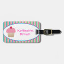 Search for cupcakes luggage tags Cute