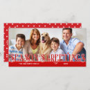 Search for dots christmas cards Red and white